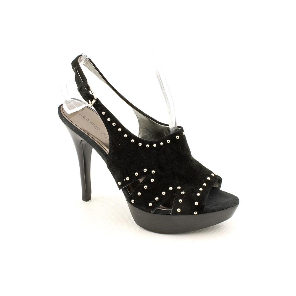 Marc Fisher Women's Teron Platform Sandals - Comfortable Chunky Heel Summer Shoes for Walking, Beach & Casual Outfits
