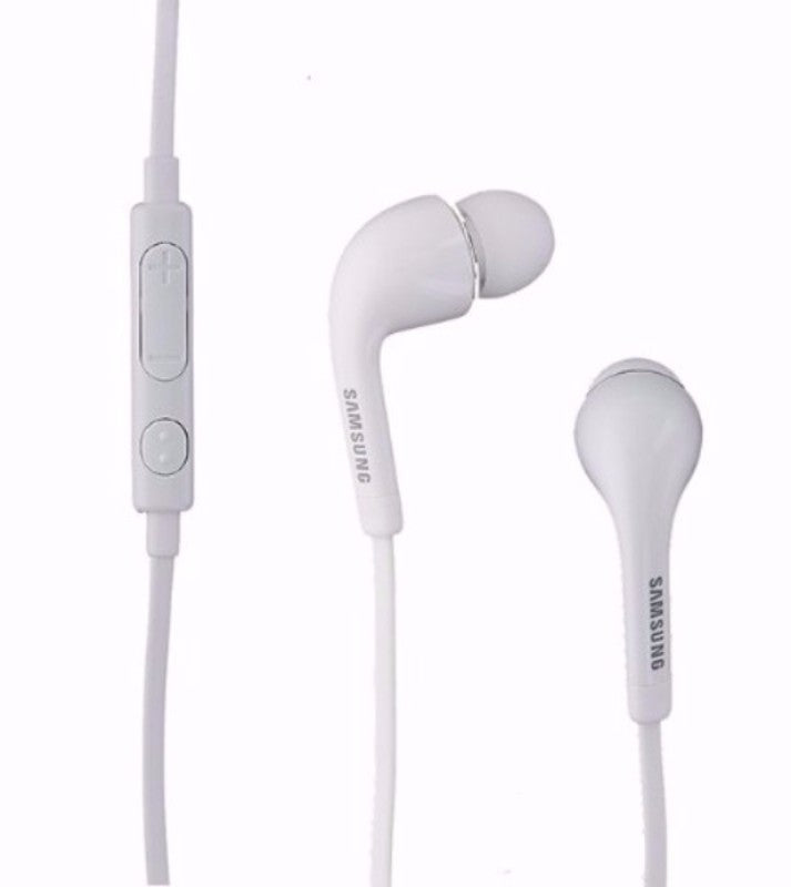 Original Samsung EO HS3303WE Wired Earbud Headphones - 2 Pack, White - High-Quality Sound for Music, Calls & Gaming | Perfect for Workouts, Commuting & Office Use