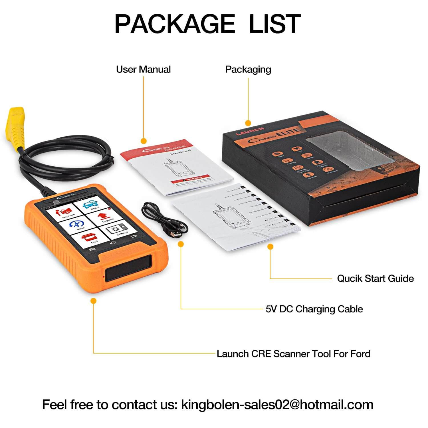 LAUNCH X431 Creader Elite OBD2 Scanner for Toyota & Lexus - Full System Bi-Directional Diagnostic Tool with Code Reader - Perfect for DIY Car Repairs & Professional Auto Diagnostics