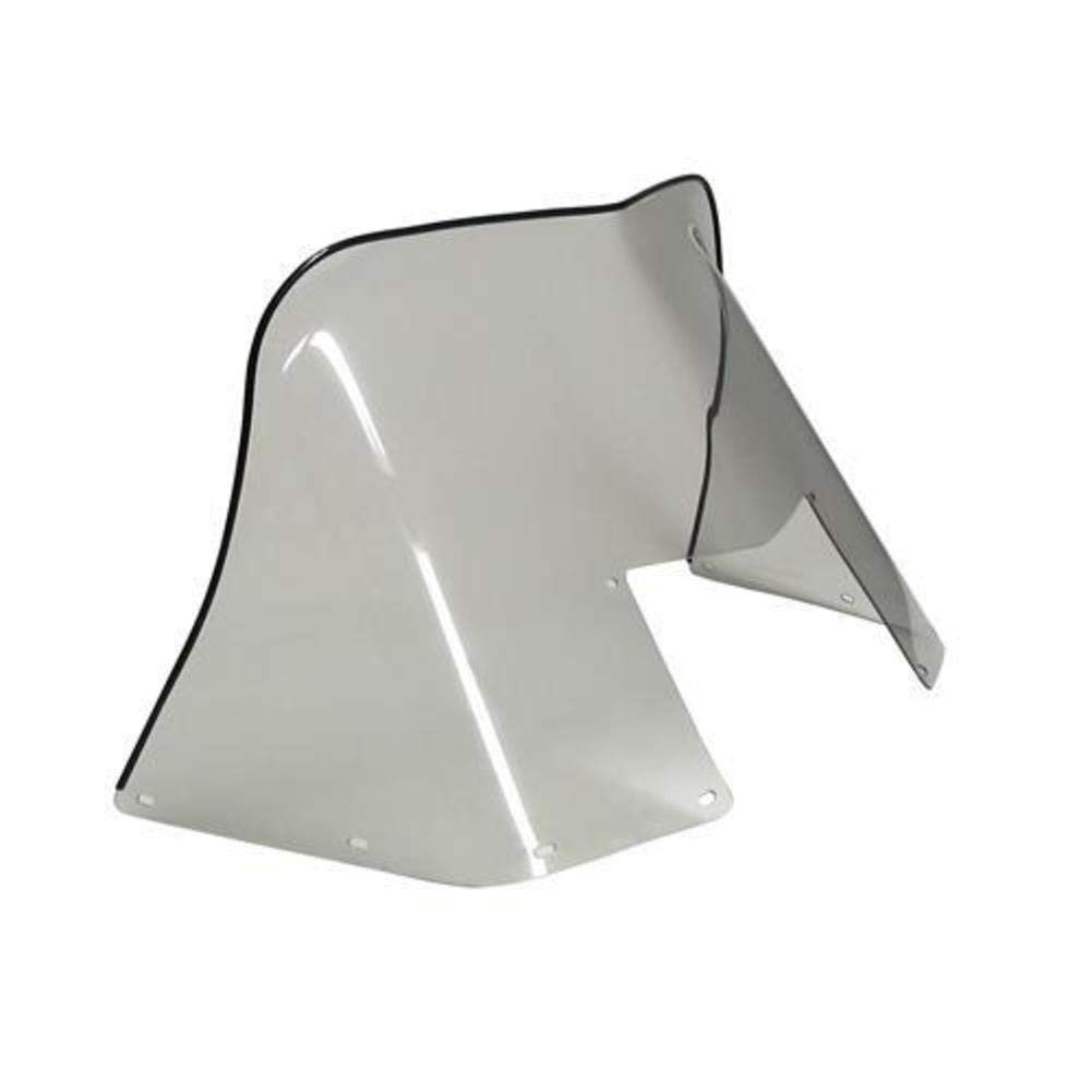 SNO Stuff Windshield - Standard 13in Smoke (450-124) - Universal Fit for Motorcycles, ATVs & Snowmobiles - Durable Wind Protection for Outdoor Adventures