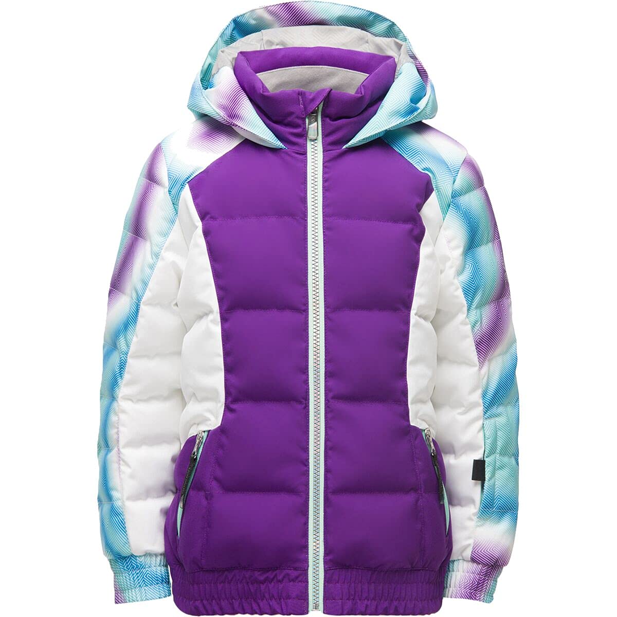 Spyder Little Girls Zadie Synthetic Down Jacket - Warm Winter Coat for Kids, Water-Resistant & Lightweight - Perfect for Outdoor Play, School & Snow Activities
