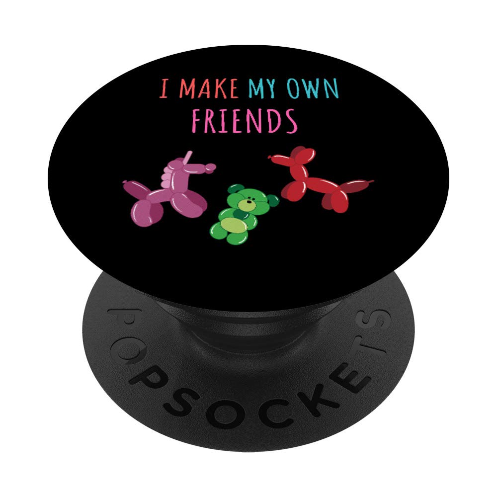 Balloon Twisting Artist Animal Twister Gift - PopSockets Phone Grip & Stand for iPhone, Samsung, Tablets - Perfect for Parties, Events & Creative Gifts