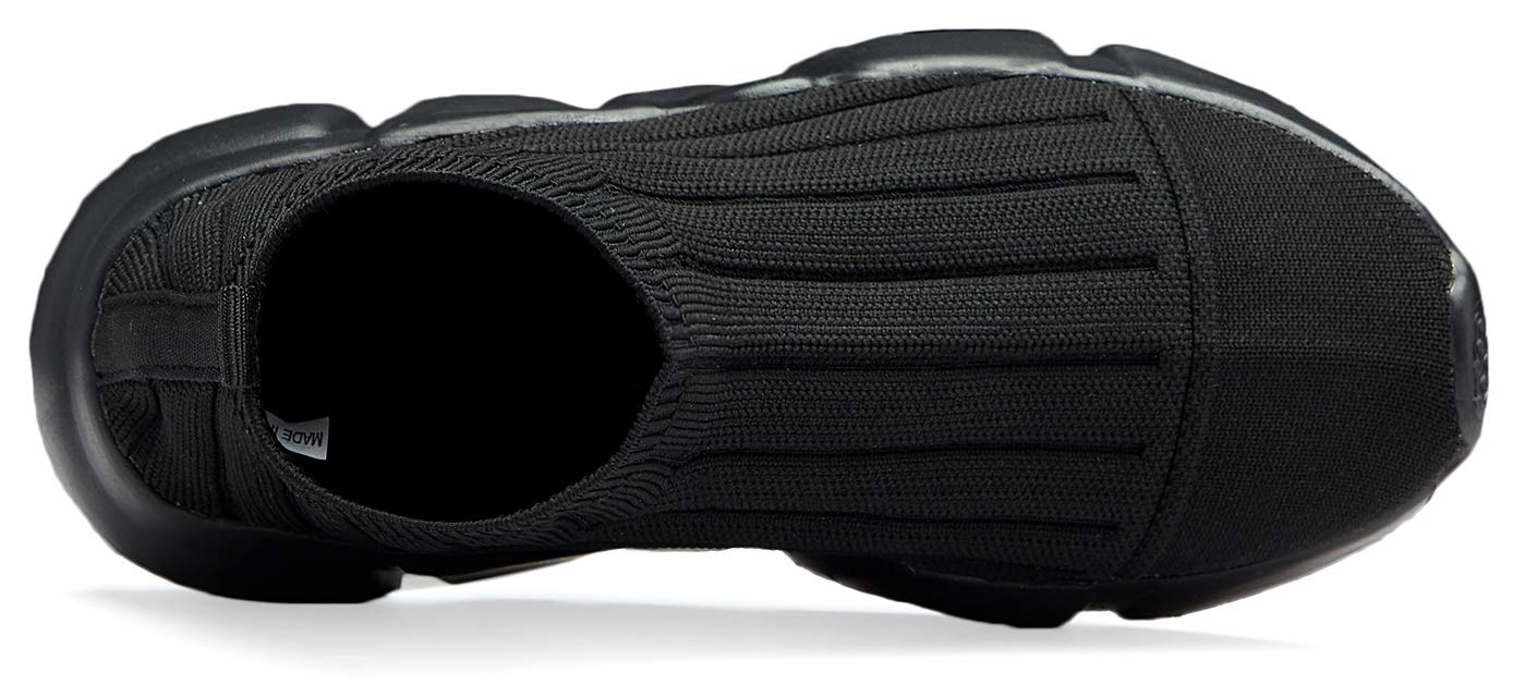 Santiro Boys & Girls Breathable Knit Slip-On Socks Shoes - Lightweight & Comfortable for School, Play & Everyday Wear