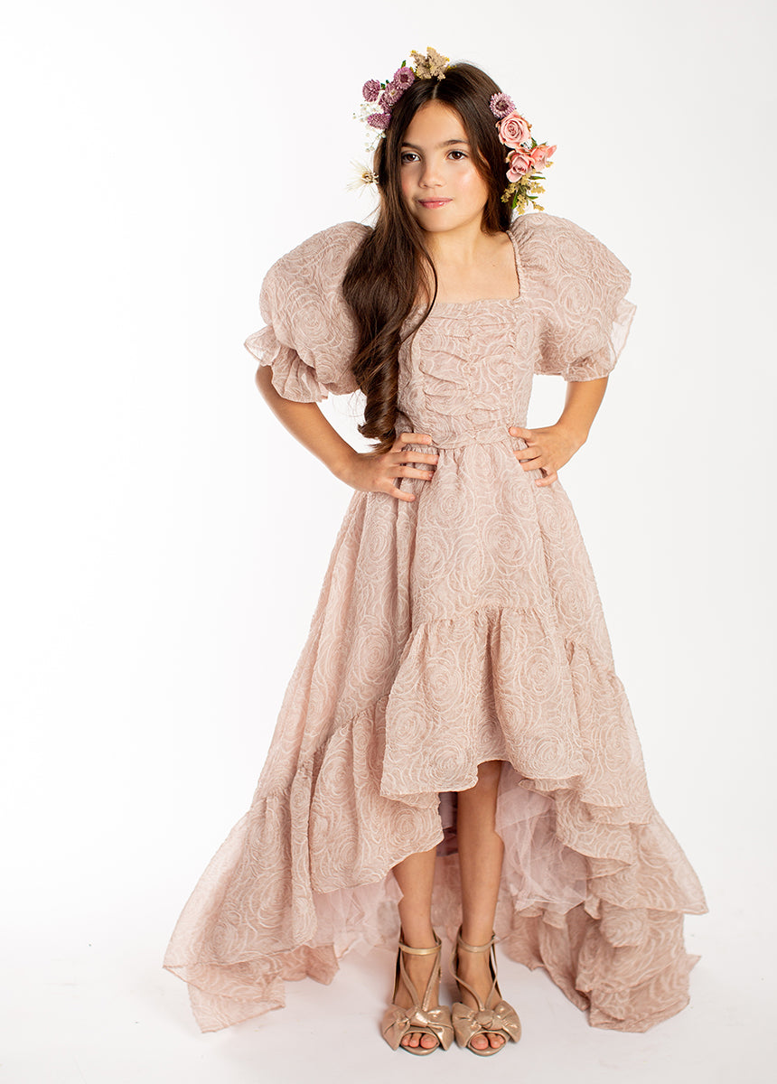 Shwaney Women's Elegant Dusty Lilac Impact Dress - Perfect for Weddings, Parties & Special Occasions