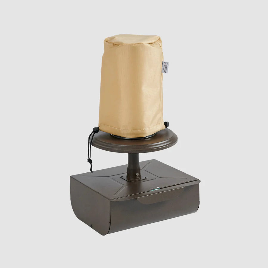 The Outdoor Greatroom Company Intrigue Table Top Outdoor Lantern Cover - Weatherproof Protection for Patio, Deck & Garden Decor - Perfect for Outdoor Dining & Backyard Parties