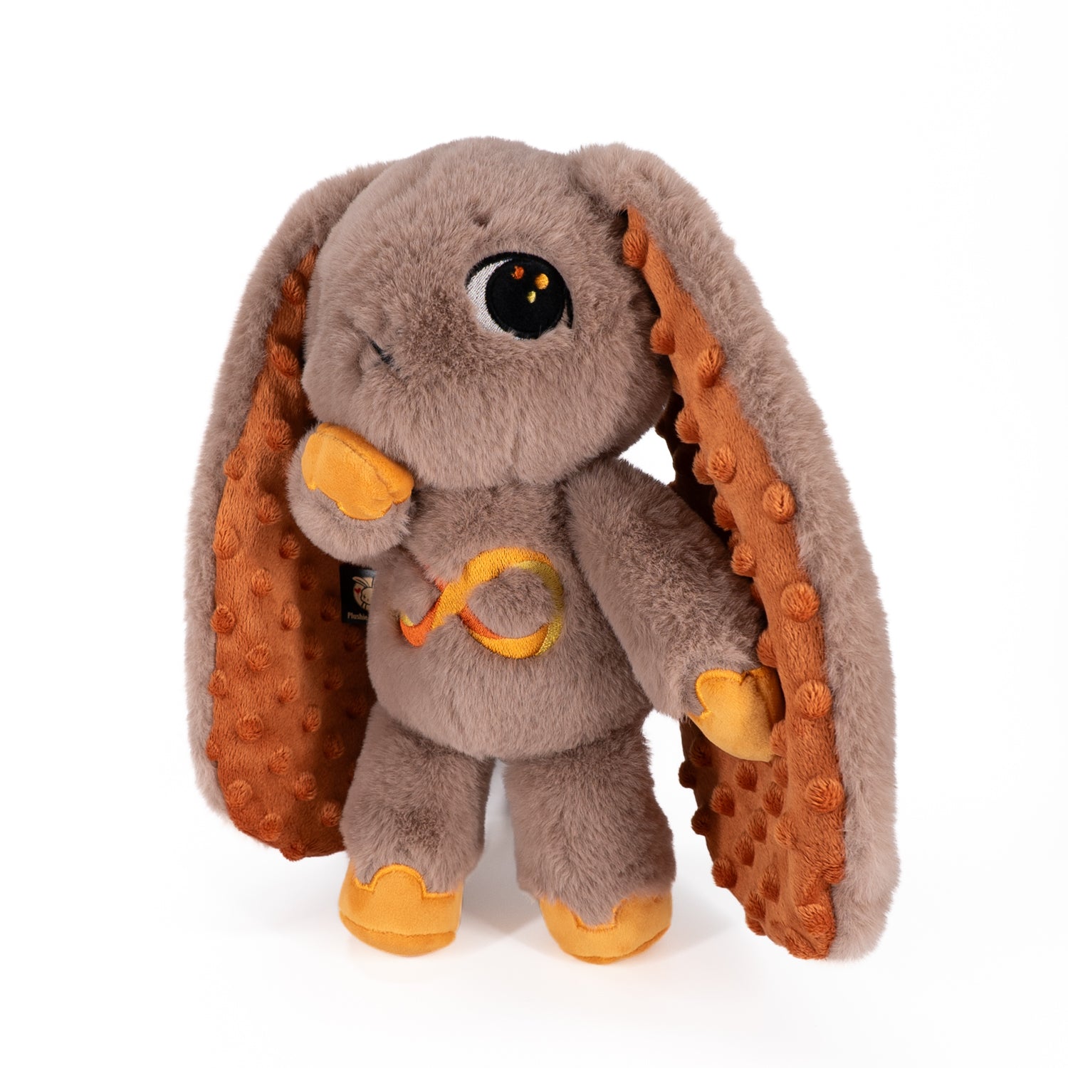 Plushie Dreadfuls Autism Spectrum Rabbit Gold Edition - Soft Stuffed Animal Toy for Kids, Comfort Plush for Autism Awareness & Sensory Needs - Perfect for Gifts, Therapy, and Emotional Support