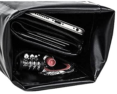 Rhinowalk Waterproof Bike Saddle Bag - Bicycle Seat Bag with Rear Rack for Mountain, Folding & Fixed Gear Bikes | Perfect for Cycling Commutes, Road Trips & Outdoor Adventures