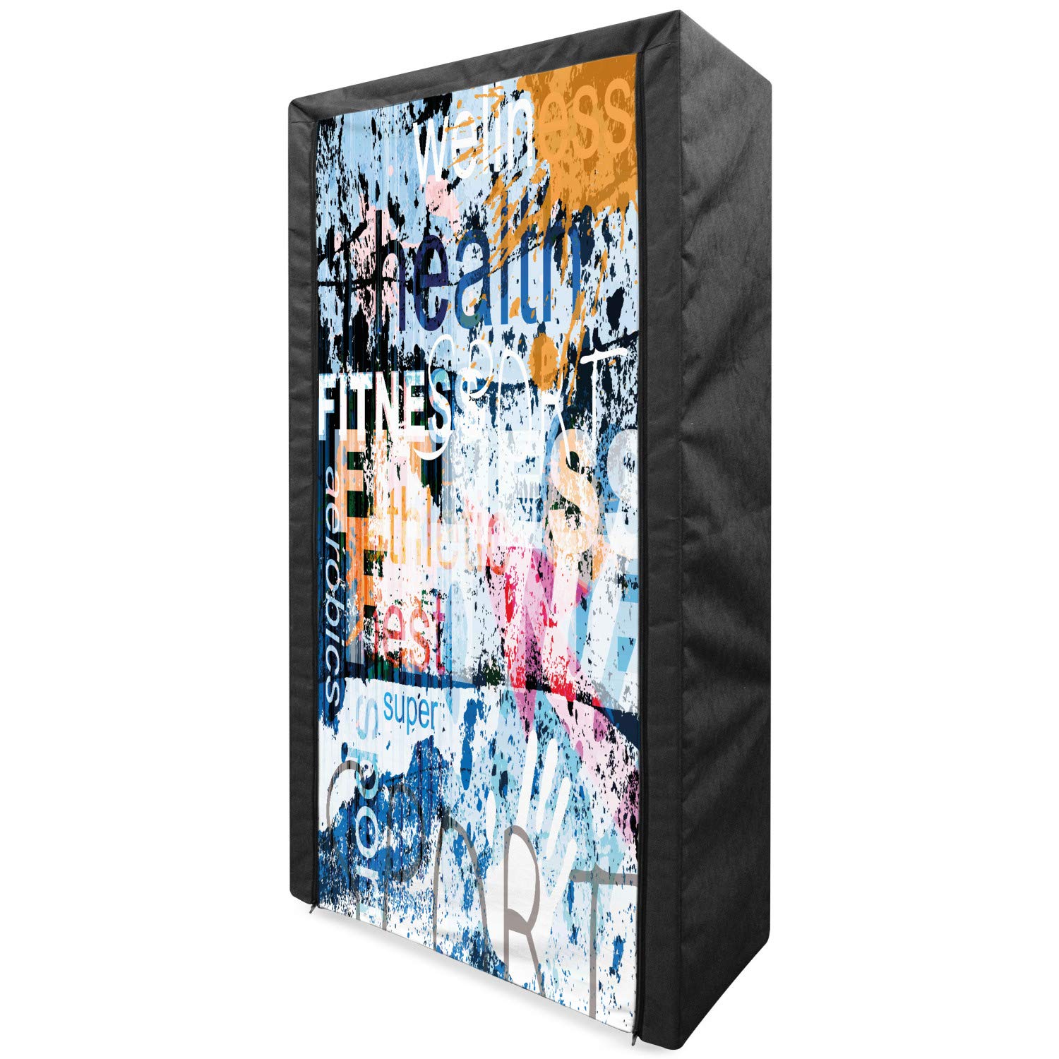 Ambesonne Portable Fabric Wardrobe - 33.5