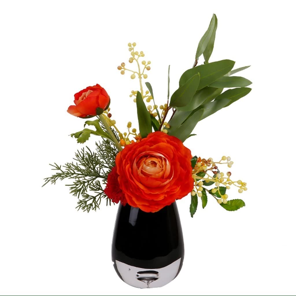 BNNP Artificial Flowers for Home Decor - Fake Plants for Living Room, Dining Table, Floral Centerpiece - Realistic Simulation Flowers (Color: A) - Perfect for Wedding, Party & Indoor Decoration