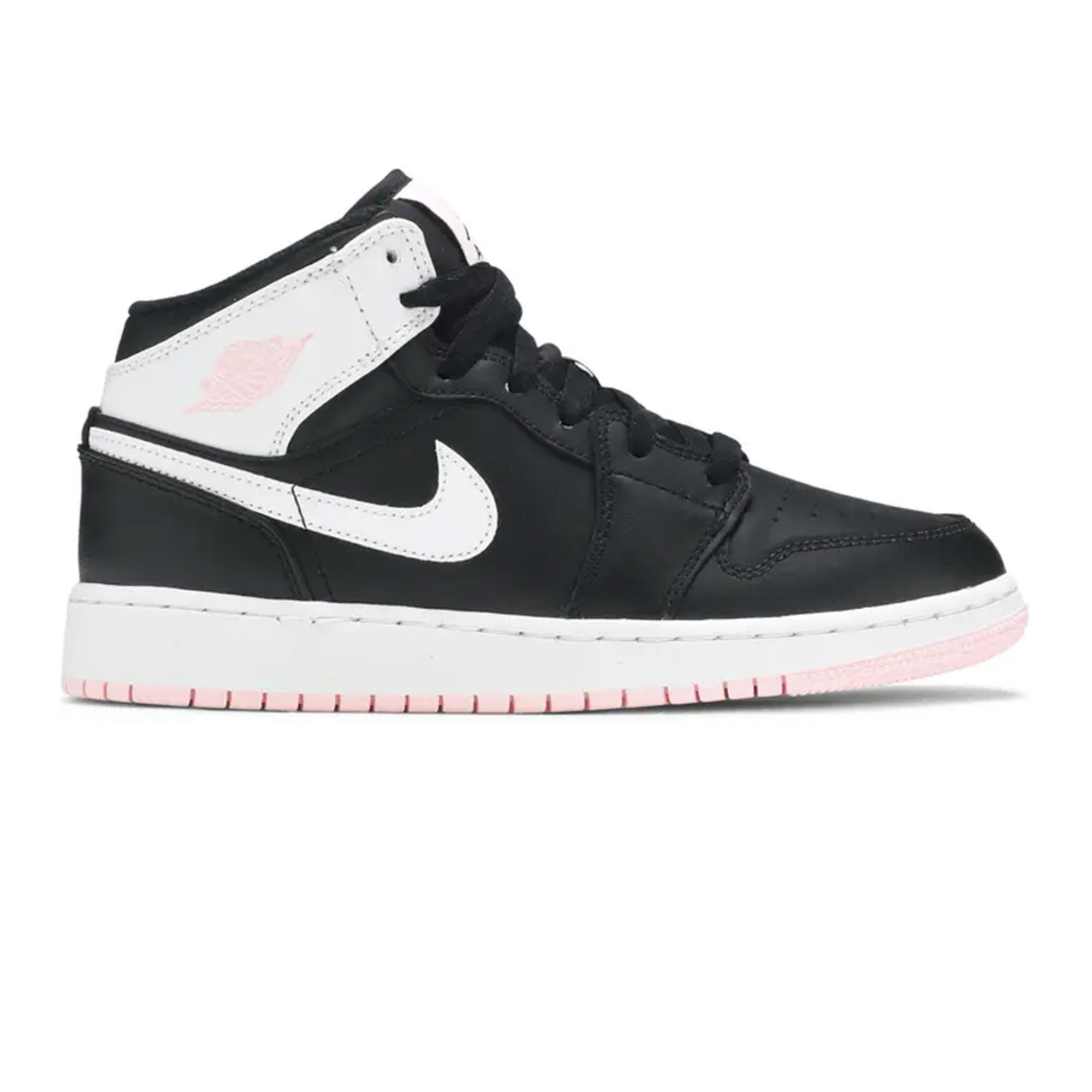 Air Jordan 1 Mid GS 'Arctic Punch' Basketball Shoes for Girls - Stylish Pink & White Sneakers for School, Sports & Casual Wear