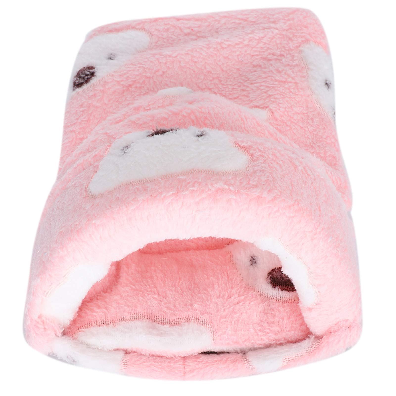 **Soft Flannel Guinea Pig Hideout & Hamster Bed - Cozy Small Animal Pet Cave for Winter, Warm Hanging Cage Accessory for Rats, Mice, and Rodents - Perfect for Cuddling & Sleeping in Cages**