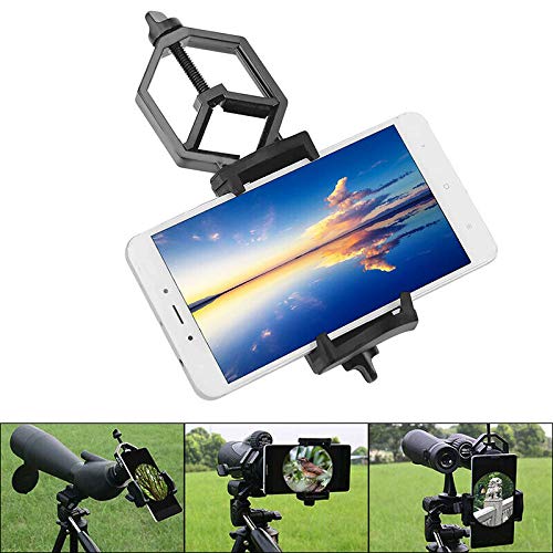 Best Telescope & Microscope Phone Adapter Mount Holder - Compatible with 25-48mm Eyepieces for Stargazing, Bird Watching & Science Experiments