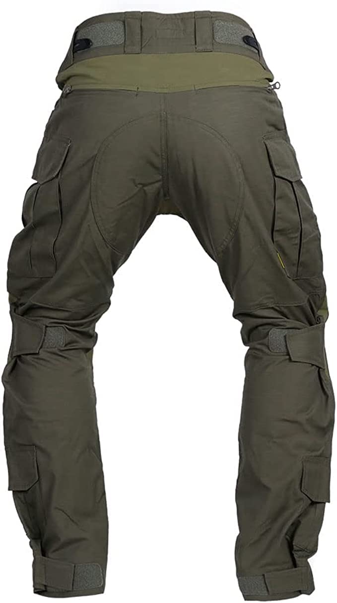 EMERSONGEAR Gen3 Paintball Pants with Removable Knee Pads - Tactical Combat BDU Pants for Airsoft, Military Training & Outdoor Sports | Durable & Breathable for All-Weather Performance