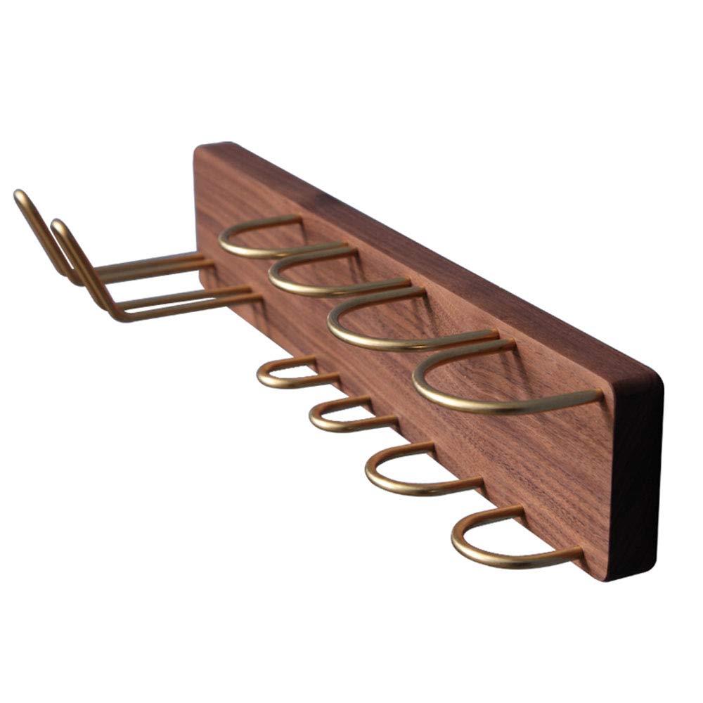 TYI Wall Mount Hair Dryer Holder - Multi-Functional Bathroom Organizer with 4 Card Slots for Curling Irons, Razors & Hair Tools - Perfect for Salon, Spa & Home Bathroom Storage