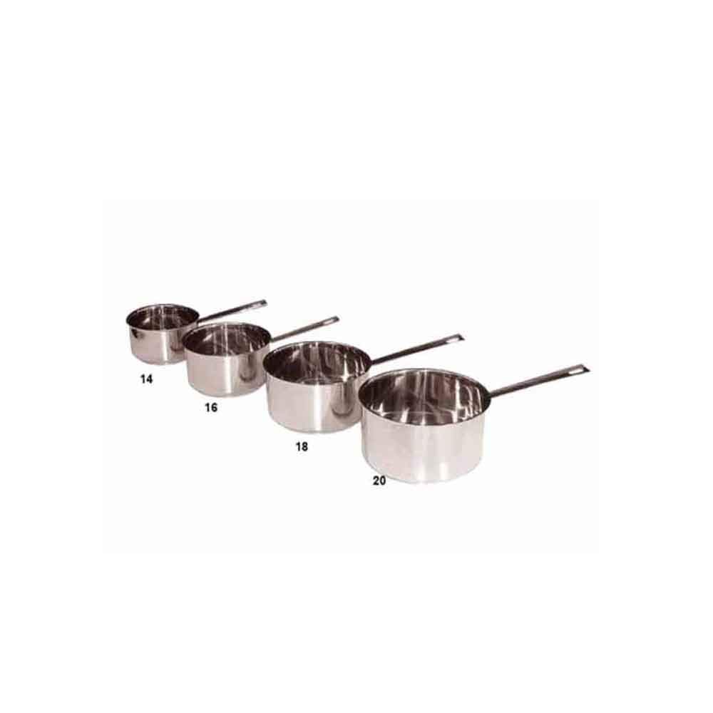18/10 Stainless Steel Casserole Dish 20cm - Oven Safe Saucepan with Lid - Perfect for Baking, Roasting & Serving - Ideal for Home Cooking & Dinner Parties