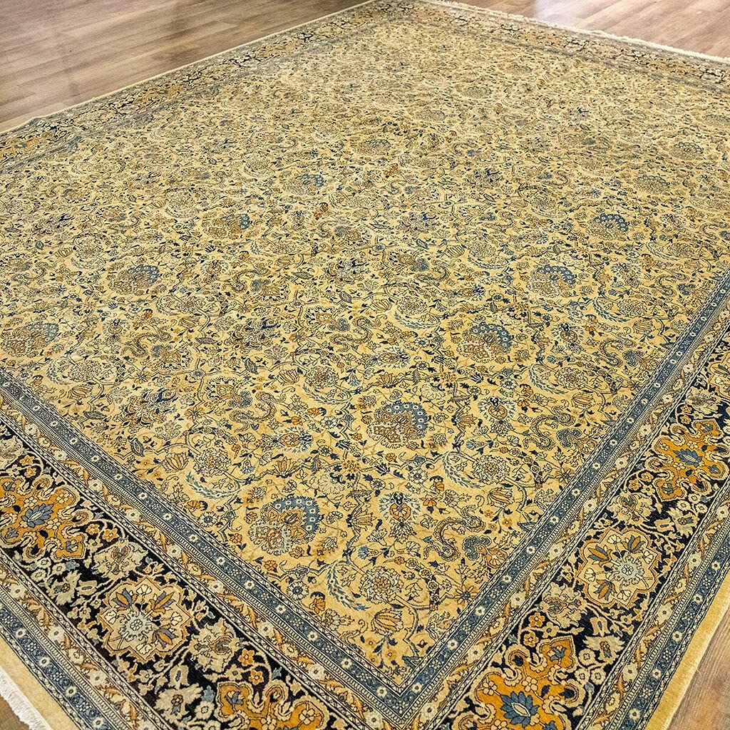 Handmade 100% Wool Mogul Area Rug 12'0