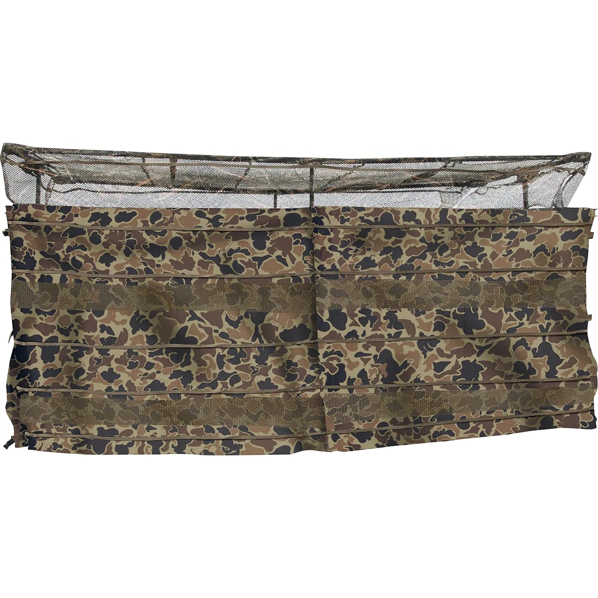 Drake Waterfowl Ghillie 6-Man Hunting Blind - Camouflage Ground Blind for Waterfowl & Turkey Hunting - Perfect for Duck Hunting & Outdoor Adventures