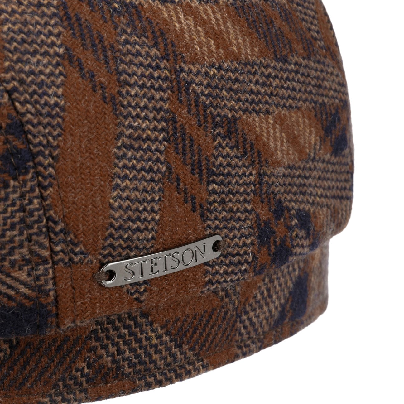Stetson Terrence Driver Flat Cap for Men - Classic Wool Ivy Hat for Casual & Formal Wear - Perfect for Driving, Golf & Outdoor Activities
