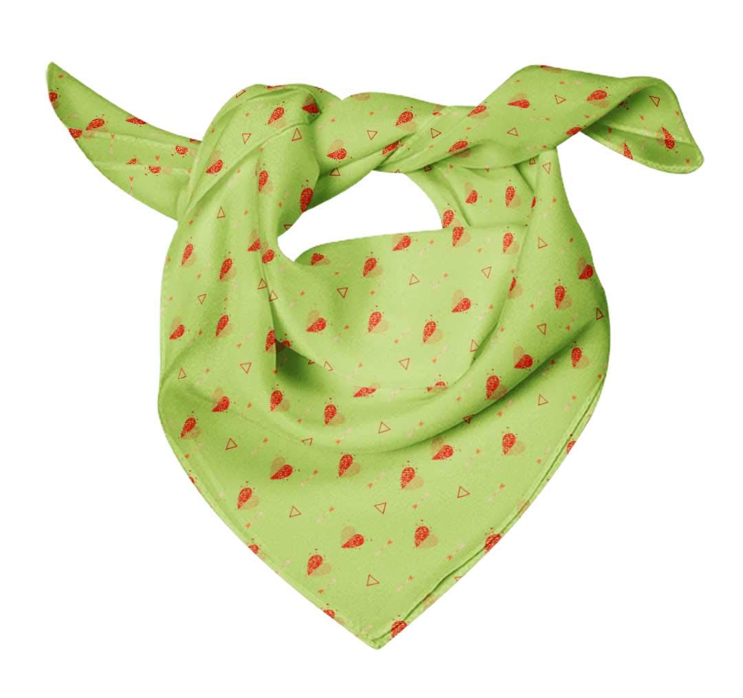 Bimba Printed Pure Silk Scarf for Women - Elegant Hair Wrap, Neck Scarf & Head Bandana - Soft Luxury Silk Accessory for Everyday Wear, Office, Parties & Special Occasions