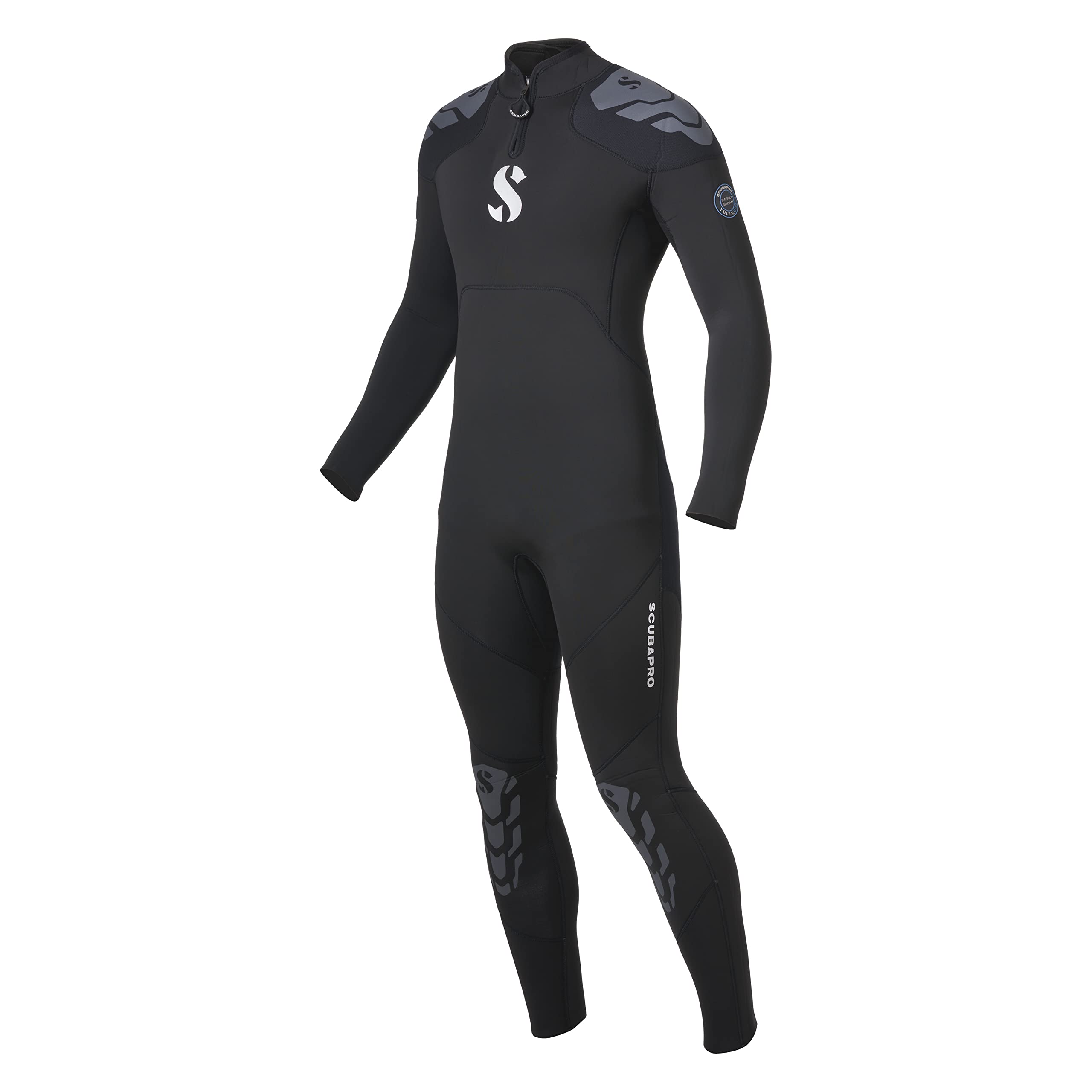 SCUBAPRO Everflex Yulex Men's 3/2mm Scuba Diving Wetsuit - Eco-Friendly Plant-Based Foam with Diamond Span Fleece Lining & Back Zip | Warm & Flexible for Spearfishing, Snorkeling & Cold Water Diving