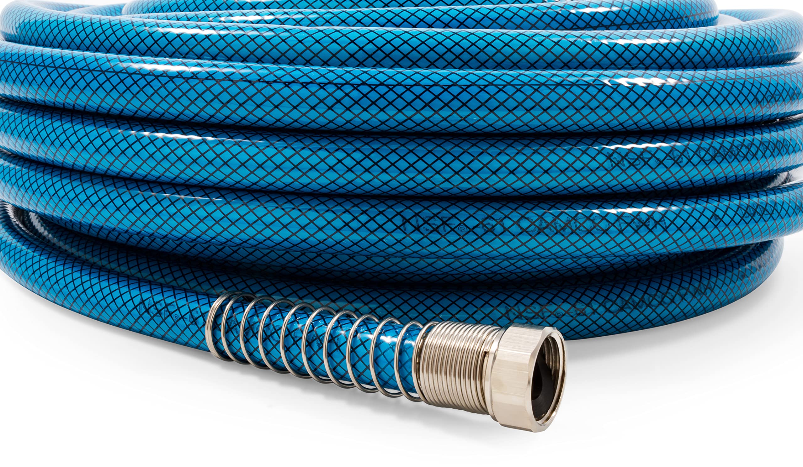 Camco 100-Foot Heavy-Duty Contractor Grade Water Hose - Premium Reinforced Outdoor Garden Hose (Model 22883) for Lawn Care, Car Washing & RV Use