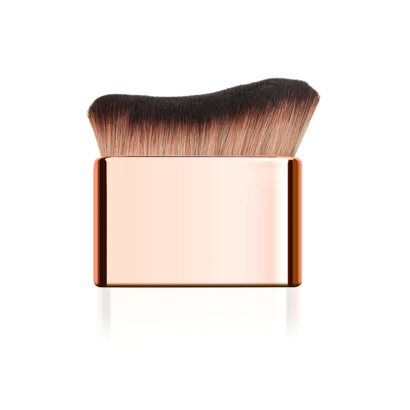BeCause Pro Siren Foundation Makeup Brush - Premium Rose Gold Makeup Brush Set for Flawless Liquid & Powder Foundation Application | Perfect for Professional Makeup Artists & Home Beauty Routines