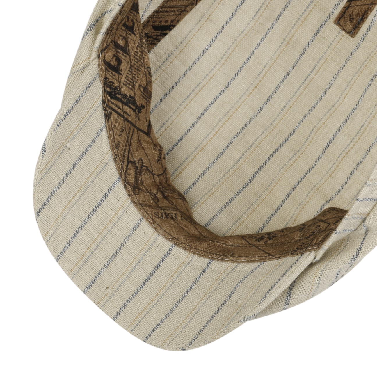 Stetson Ledford Driver Linen Flat Cap - Classic Men's Summer Hat for Golf, Driving & Outdoor Activities