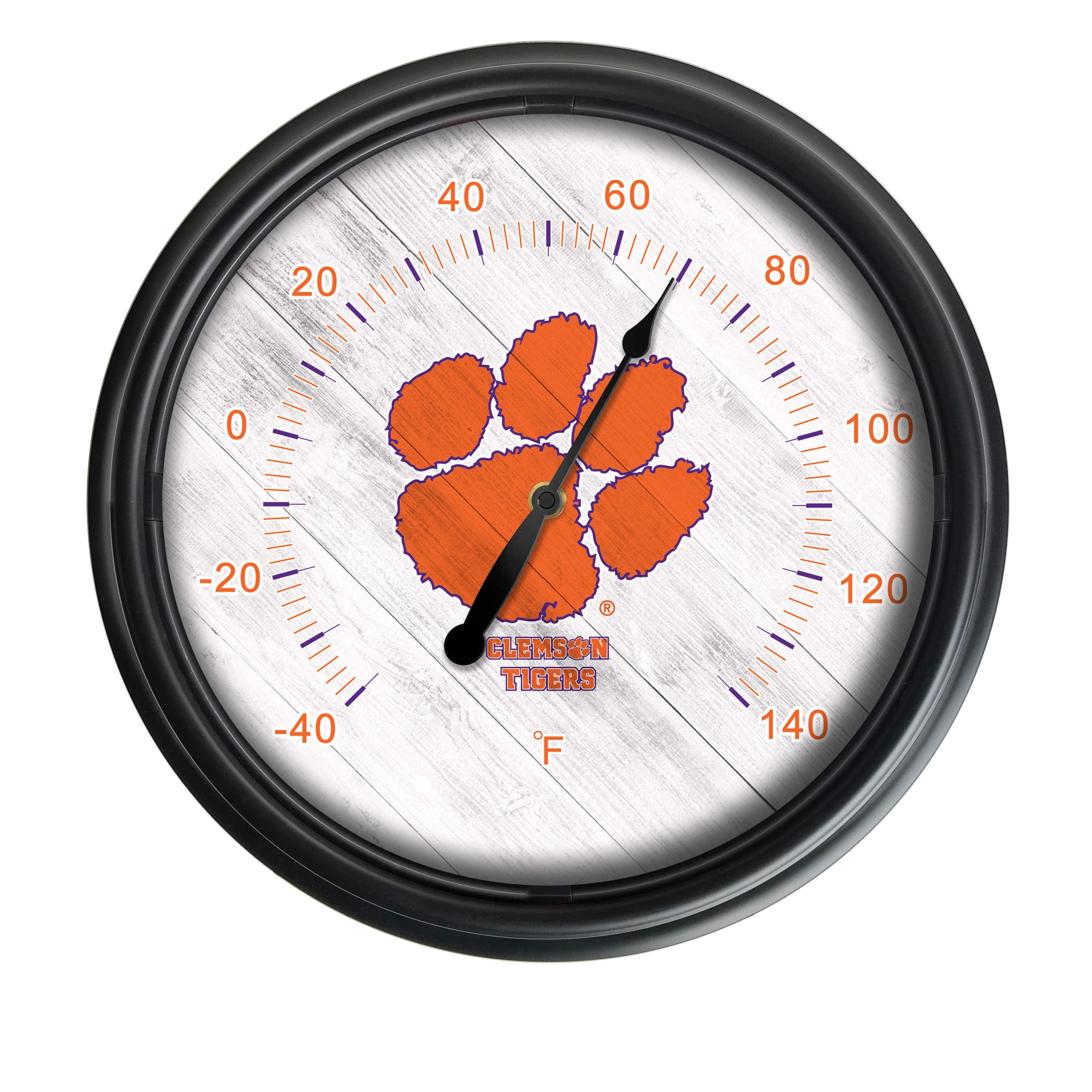 Clemson Indoor/Outdoor LED Digital Thermometer with Large Display - Accurate Temperature Monitoring for Home, Garden, Greenhouse & Patio Use