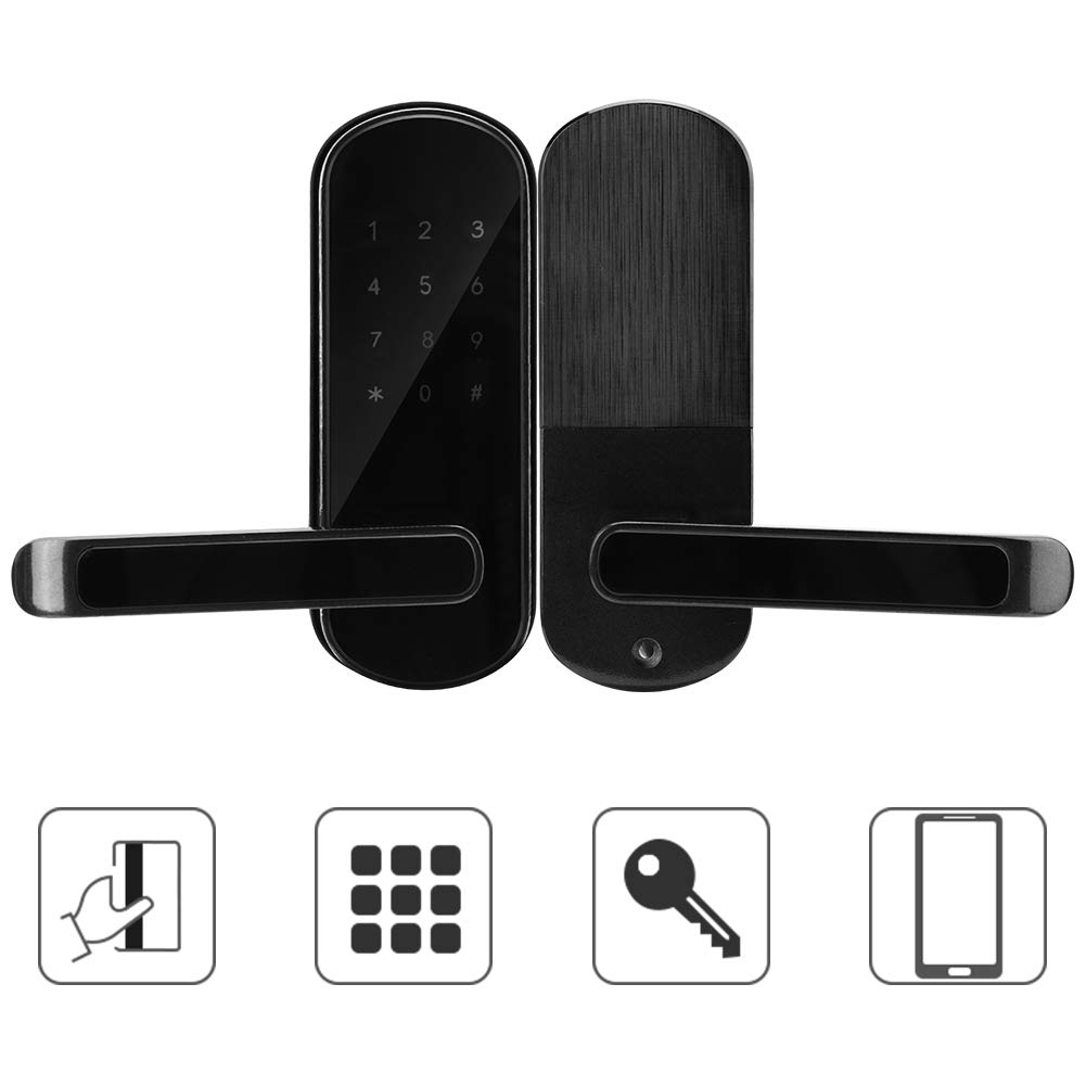 Smart Bluetooth Electronic Door Lock with Password - Keyless Entry for Home & Office Security | Ideal for Apartments, Vacation Rentals & Smart Home Access Control