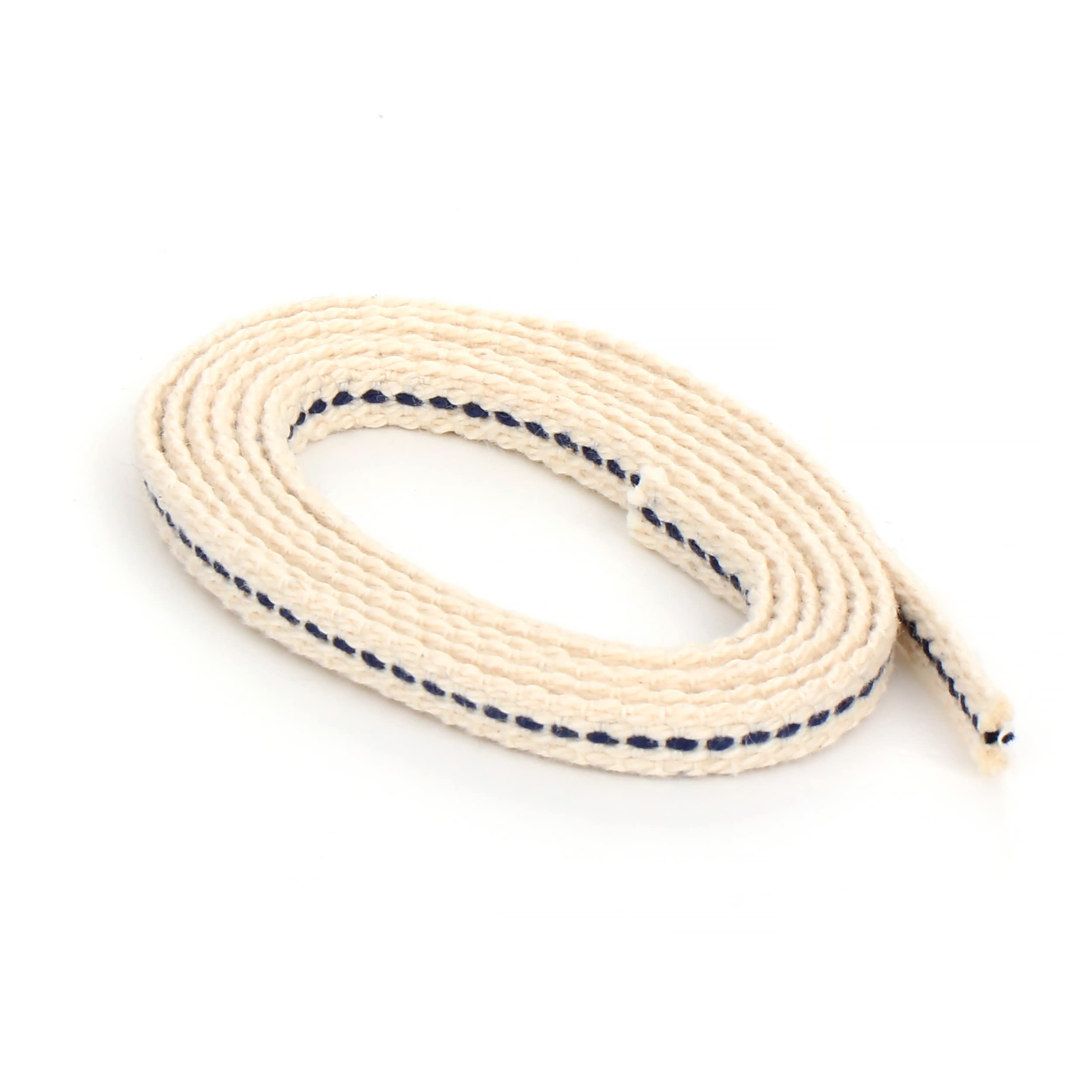 3 Meter 4.5mm 100% Natural Cotton Flat Braided Lamp Wick for Oil Burners & Lanterns - Premium Purified Petroleum Wick (1291) - Perfect for DIY Candle Making, Emergency Lighting, and Home Decor