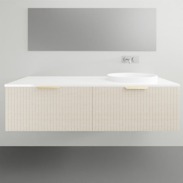 ADP Ashley Vanity - Modern Bathroom Vanity Set with Sink & Mirror, White Finish | Perfect for Small Bathrooms, Apartments & Powder Rooms | Free Shipping & Easy Installation