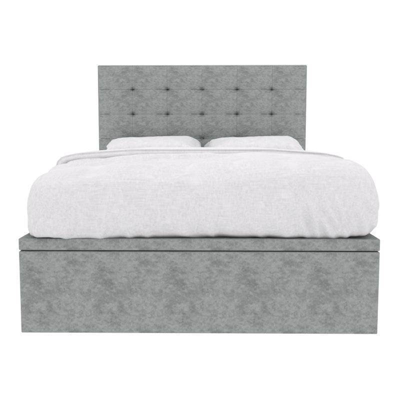 Edith Fabric Storage Bed with Underbed Drawers - Space-Saving Bed Frame with Hidden Storage for Small Bedrooms, Dorms & Apartments