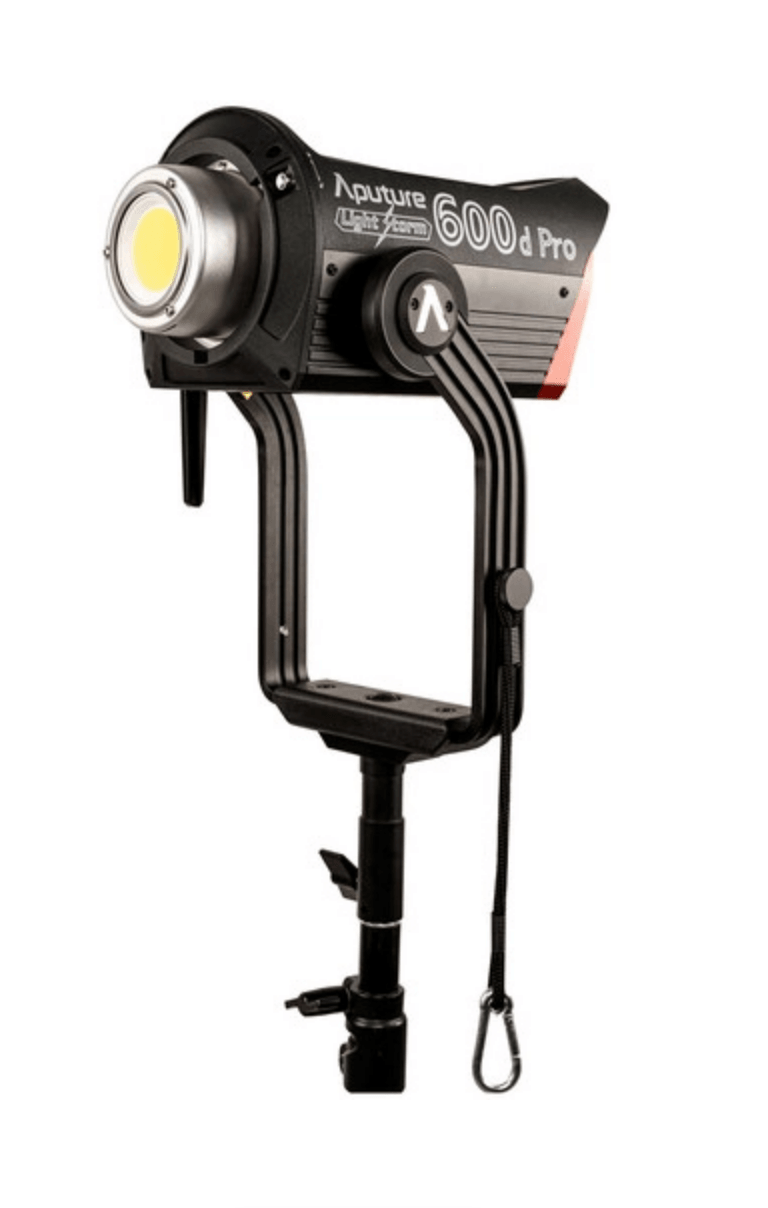Aputure LS 600d PRO Daylight LED Point Light Source with Gold Mount Battery Plate - Professional Studio & Film Lighting for Photography, Videography, and Live Streaming