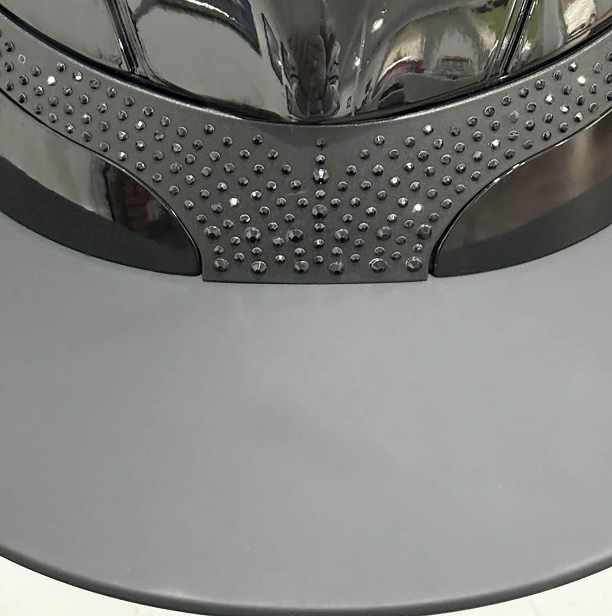 Equiline Xanto Strass Helmet - Premium Equestrian Riding Helmet with Crystal Decorations | Perfect for Show Jumping, Dressage & Horseback Riding Competitions