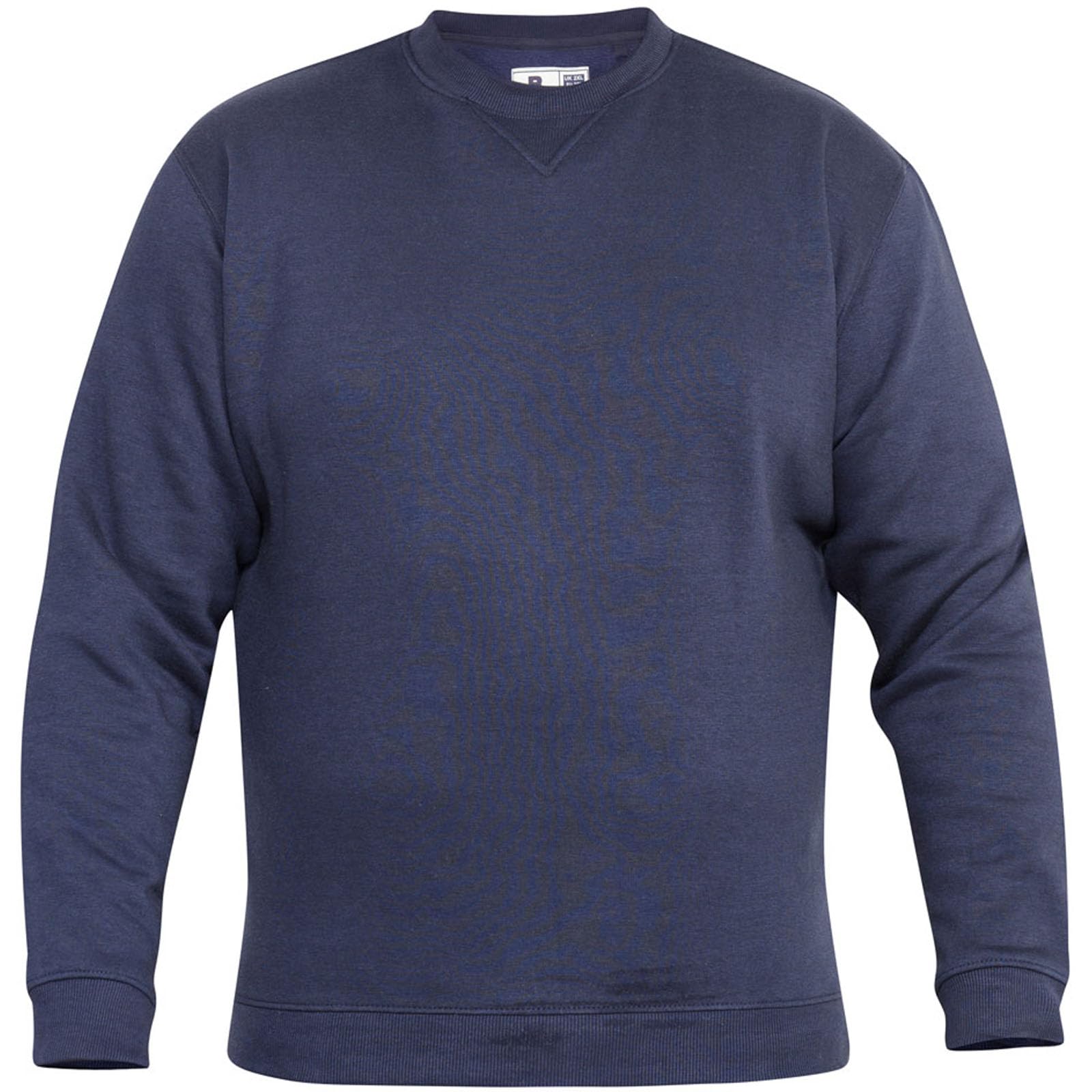 Rockford Men's Big & Tall Crew Neck Sweatshirt D555 - Comfortable Cotton Pullover for Casual Wear, Workout & Lounge
