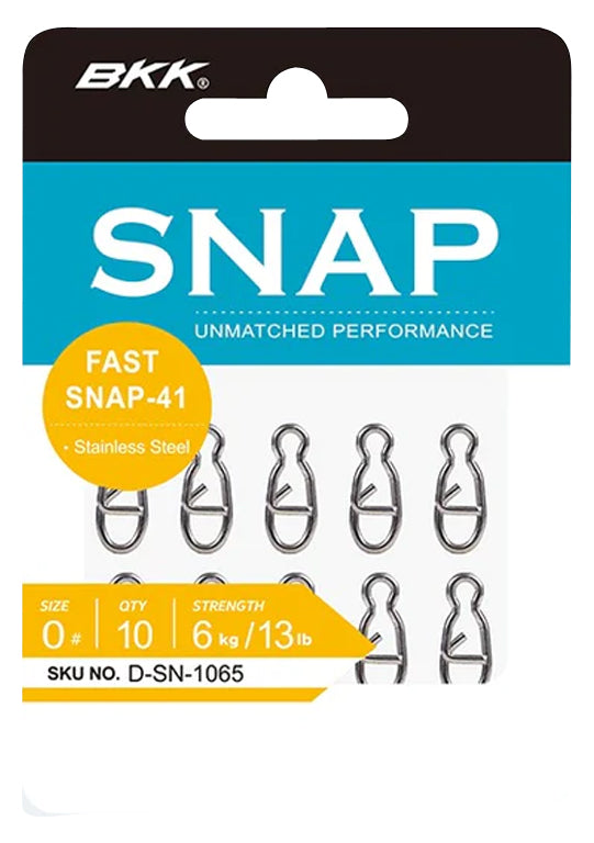 BKK Fast Snap 41 Stainless Steel Quick Snaps - Heavy Duty Metal Fasteners for DIY Crafts, Leatherwork & Outdoor Gear | Secure & Durable Snap Buttons for Jackets, Bags & Camping Equipment