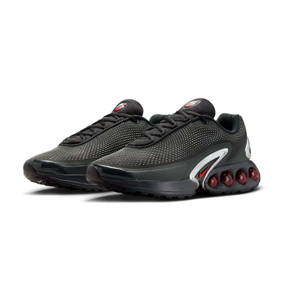Nike Air Max DN 'Black University Red' Running Shoes for Men - Lightweight & Comfortable for Jogging, Gym Workouts & Daily Wear