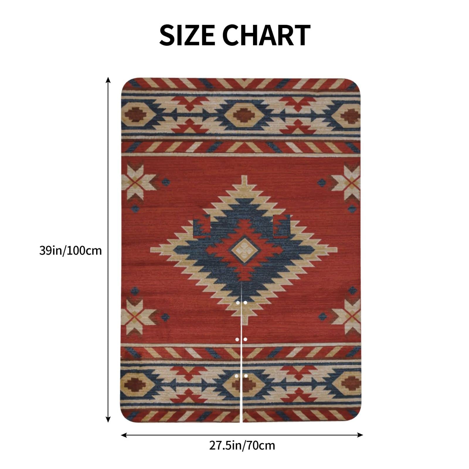 Southwestern Geometric Native American Baby Car Seat Canopy Cover - Multi-Use Nursing Cover for Newborns, Breastfeeding & Car Seat Protection - Perfect Baby Shower Gift for New Moms (Use in Cars, Strollers & Nursing in Public)