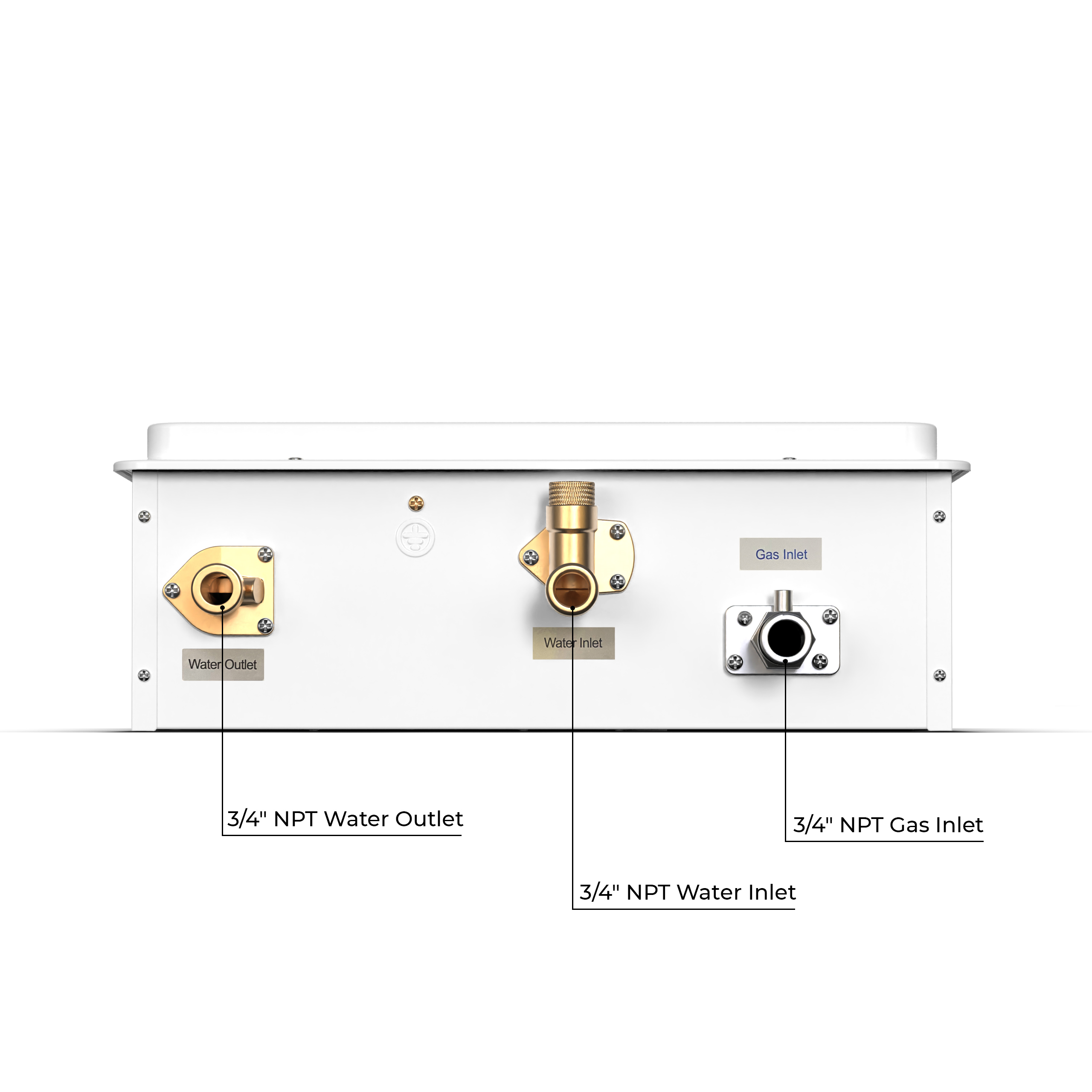 Eccotemp 6.5GPM Indoor Natural Gas Tankless Water Heater - High Efficiency On-Demand Hot Water System for Homes, Apartments & Small Businesses | Perfect for Bathrooms, Kitchens & Laundry Rooms