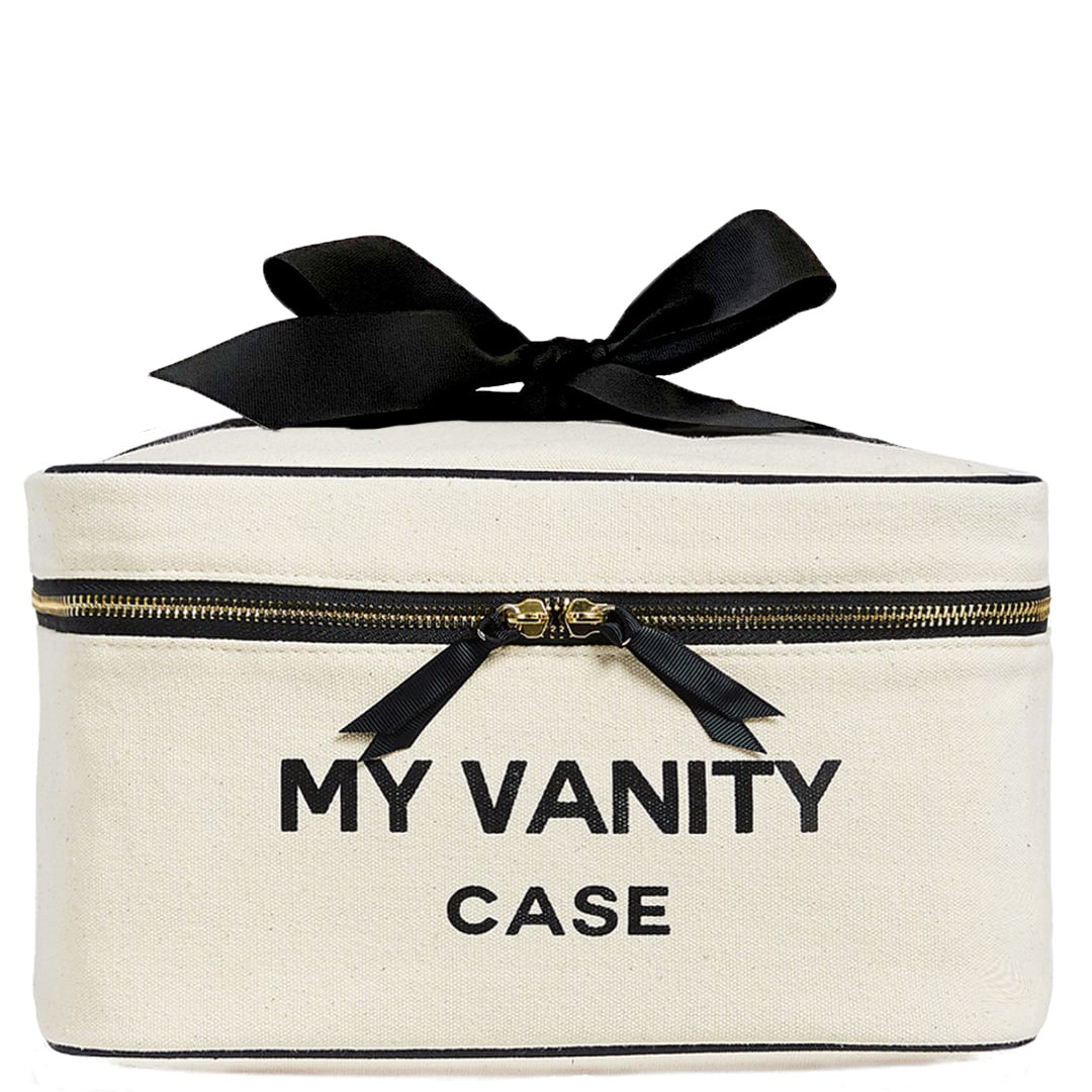 My Vanity Large Beauty Box - Cream Makeup Organizer for Cosmetics & Skincare | Perfect for Vanity, Bathroom & Travel Storage