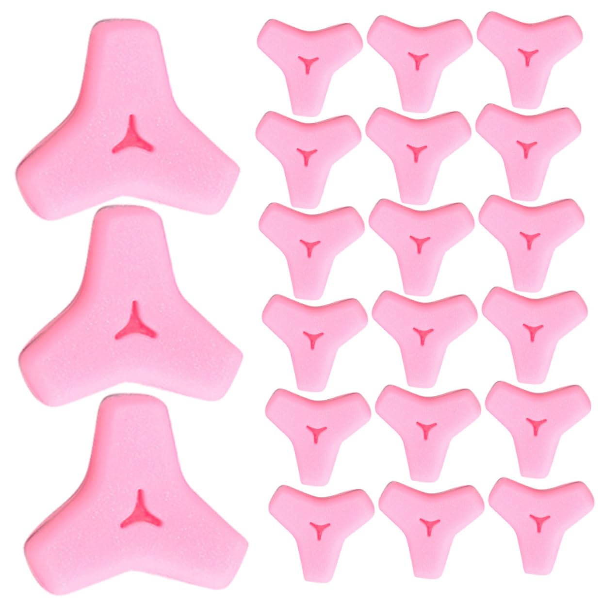 20 Pairs Non-Slip Silicone Glasses Ear Hooks - Anti-Slip Eyewear Retainers for Sports, Reading & Daily Use - Comfortable Nose Pads for Glasses & Sunglasses Accessories