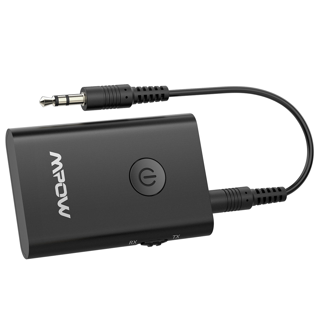 MPOW BH283A Bluetooth 5.0 Transmitter & Receiver - 2-in-1 Wireless Audio Adapter for TV, PC, Car, Home Stereo System | Low Latency, Dual Link, Plug & Play