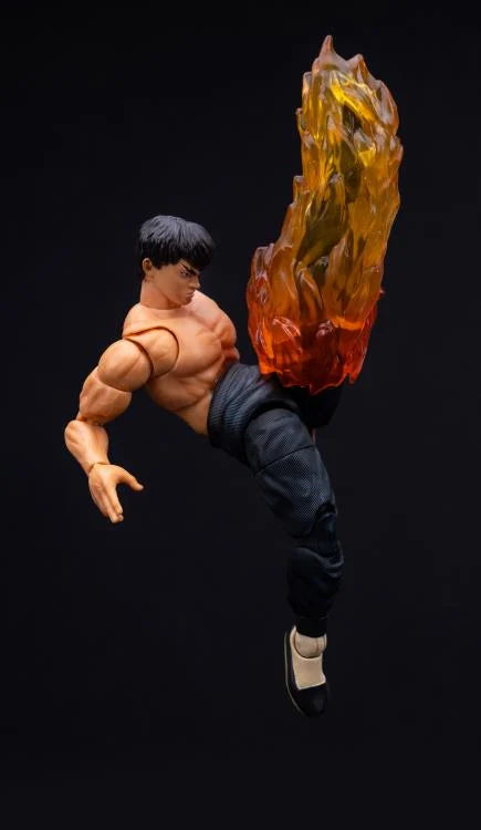 Ultra Street Fighter II: The Final Challengers Fei Long 1/12 Scale Action Figure - Collectible Fighting Game Character Model for Display & Gaming Battles