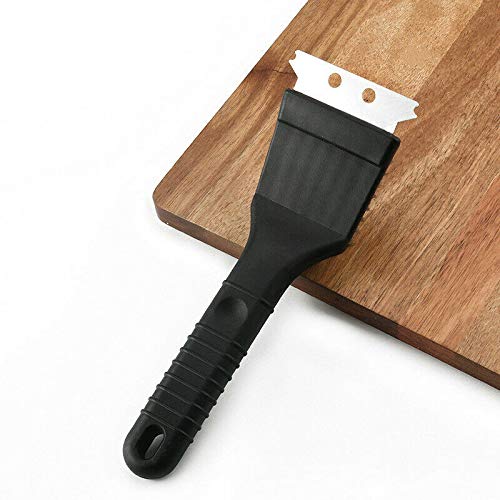 VALINK Heavy Duty BBQ Grill Brush - Stainless Steel Wire Bristle Scraper for Cleaning Grill Grates, Oven Racks & Burners - Camping, Backyard BBQ & Outdoor Cooking Essential Tool