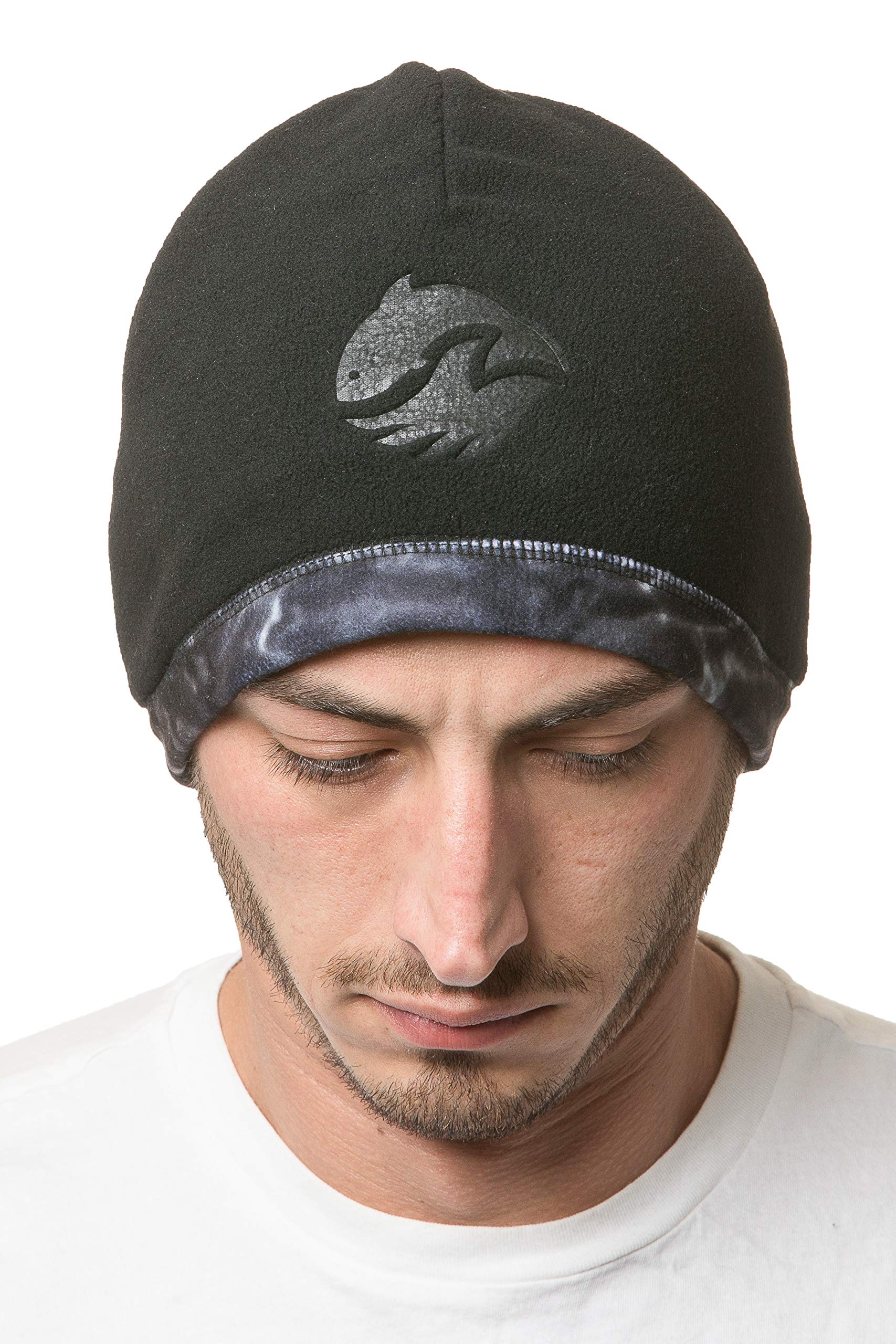Men's Winter Fleece Beanie - Warm Skull Cap for Cold Weather - Perfect for Skiing, Snowboarding & Outdoor Activities