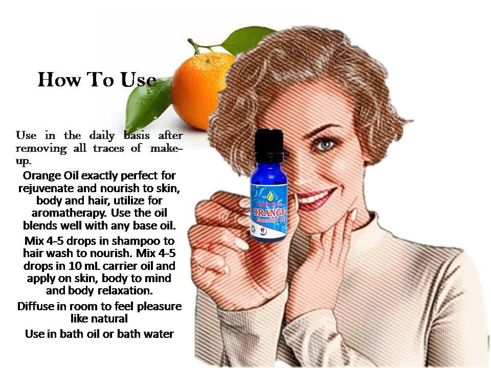 100% Pure Natural Organic Orange Essential Oil - Undiluted, Vegan for Skin Care, Hair Growth & Aromatherapy | Personal Wellness & Relaxation | Good High Brand (30mL) | Perfect for Diffusers, Massage & DIY Beauty Recipes