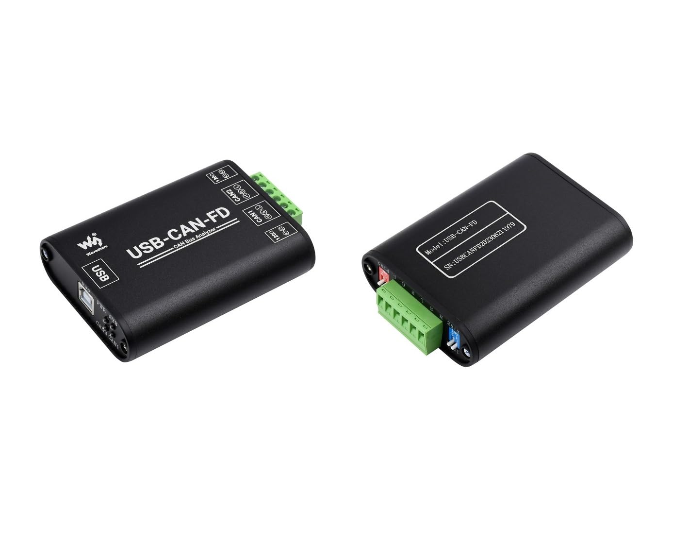 Industrial Grade CAN/CAN FD Bus Data Analyzer & USB to CAN FD Adapter - High Speed CAN Bus Communication Interface Card with Protocol Analysis - Perfect for Automotive Diagnostics, Industrial Automation & Embedded System Development (USB-CAN-FD)
