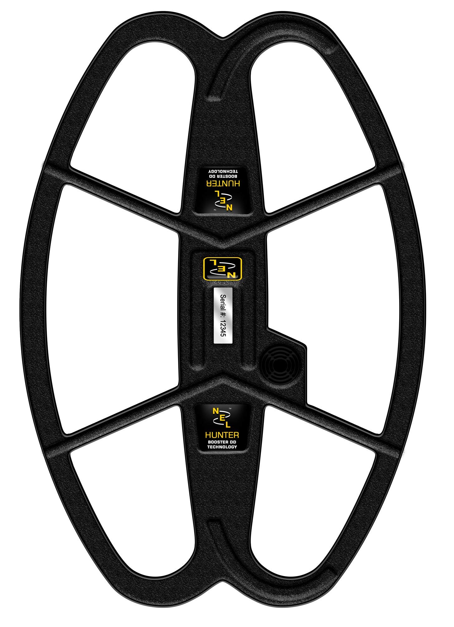 NEL Hunter 12.5 x 8.5 DD Search Coil for Garrett AT Max Metal Detector - Perfect for Treasure Hunting, Coin Shooting & Relic Recovery