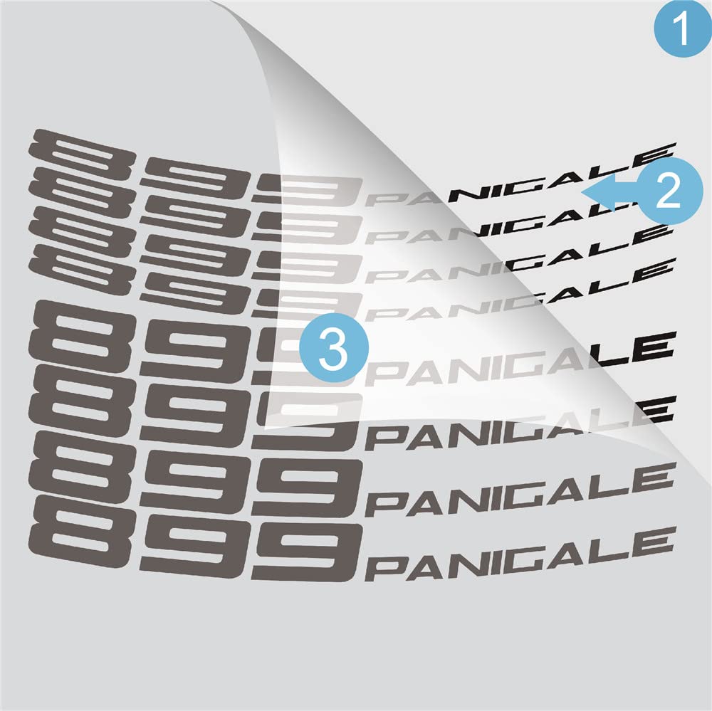 **Ducati 899 Panigale Motorcycle Reflective Rim Wheel Decal Kit - Waterproof Tire Rim Stickers for Enhanced Visibility & Style (Red) - Perfect for Night Riding & Custom Bike Aesthetics**
