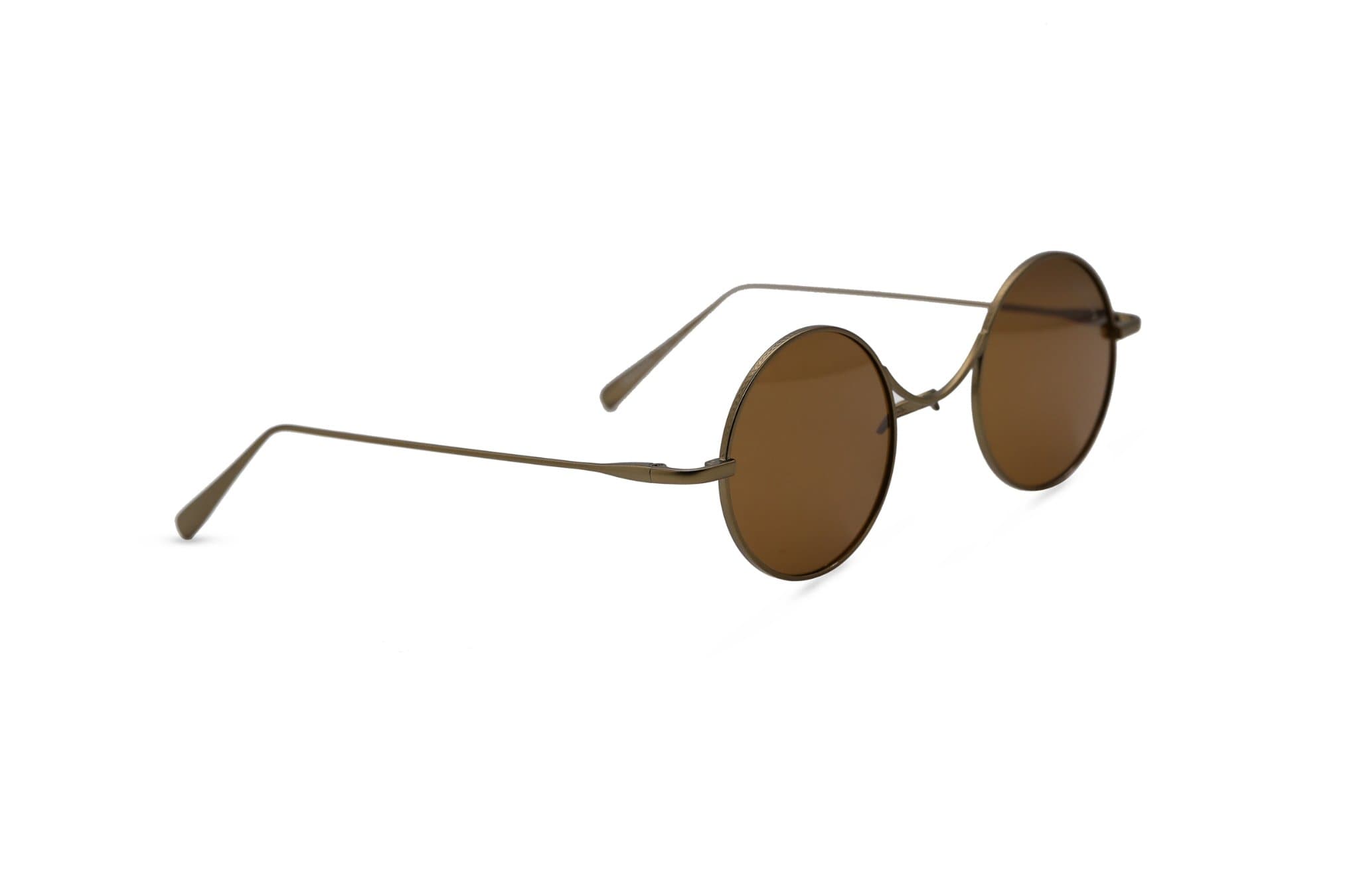 Ye Ponya Copper Brown Polarized Sunglasses - UV Protection & Anti-Glare for Outdoor Sports, Driving & Beach Activities